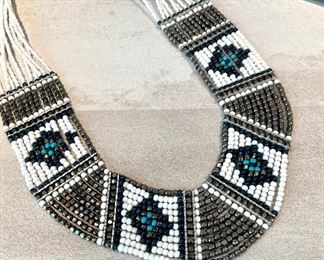 $18 Beautiful beaded necklace.