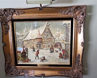 This is a large oil painting