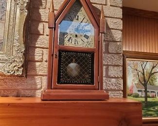 Another old clock…we have another one that is smaller