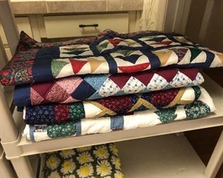 Quilts - multiple sizes - all clean nd freshly washed!