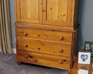Light Pine- Armoire 