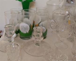 Crystal and Glass - Golf Highball glasses
