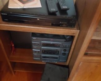 Stereo Component System, DVD player