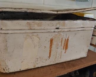 This old bread box became garage storage - 