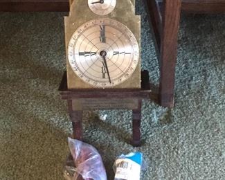 Limited edition reproduction of Ben Franklin clock with pendulum