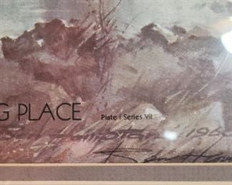 Ben Hampton,  Signed 