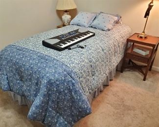 Twin Bed and like new Mattress 