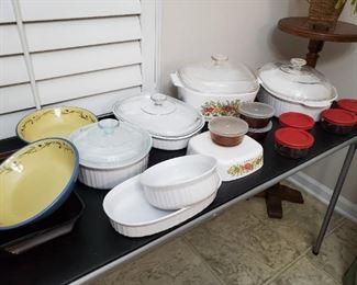 Corning ware dishes 