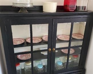 Antique Black Cabinet 