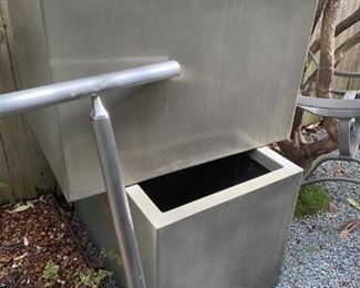 Fiberglass planters 2x2x3'