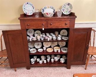 Antique Walnut Jelly Cupboard