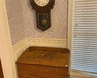 Pine Meal Bin - one board top