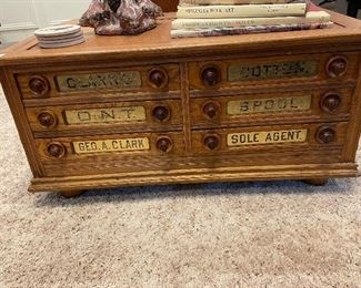 Clarks Spool Cabinet