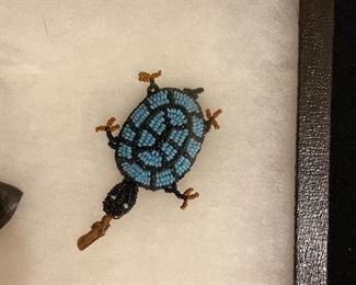 Native American Bead Work
Umbilical Turtle Fetish