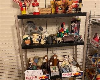 Collectibles, Mini Jugs, bobble heads and hundreds of items