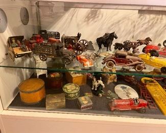 Antique Cast Iron and Metal Toys