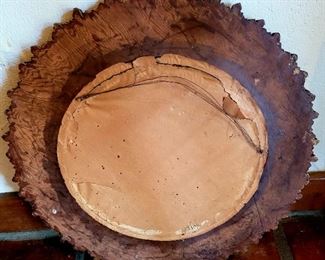 Backside of sunburst mirror