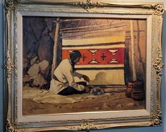 John Tayson large oil painting