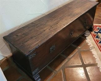 Large 5ft+ antique blanket chest