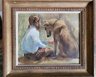 Gunnar Anderson oil.."Shake Hands"