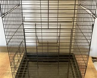 LARGE BIRD CAGE! NICE!! 3 DOORS FROM SIDE AND TWO ON TOP.