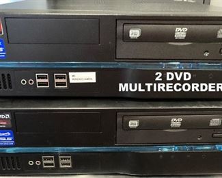 2 DVD MULTI-RECORDERS. FOR PROFESSIONAL OR PRIVATE USE.