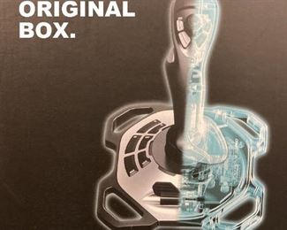 LOGITECH EXTREME 3D PRO PRECISION FLIGHSTICK. LIKE NEW IN ORIGINAL BOX.