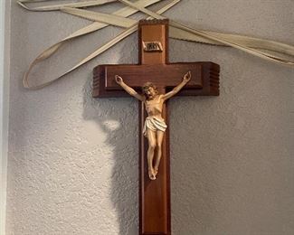 Religious items throughout 