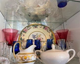 Fine China including Tiffany 