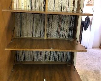 Record collection…big band/some jazz/blues/Frank Sinatra etc