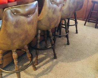 Vintage barstools 
