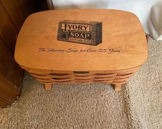 Ivory Soap Basket