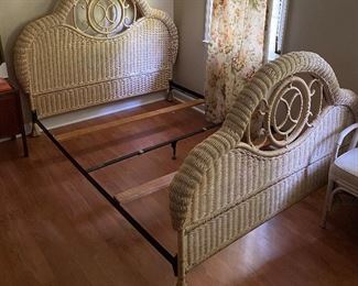 Wicker Bed