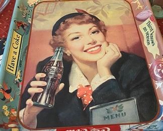 Vintage Coca Cola Tray