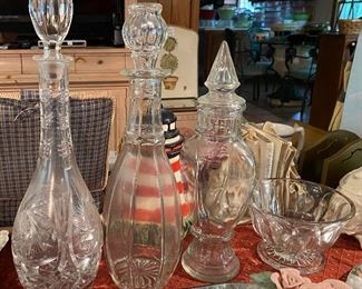 Assorted Decanters