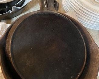 Assorted Cast Iron Skillets