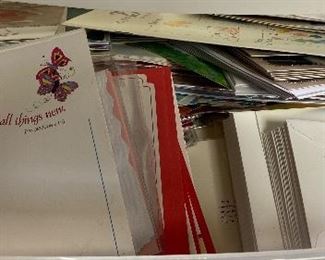 Large Grouping of Unused Greeting Cards