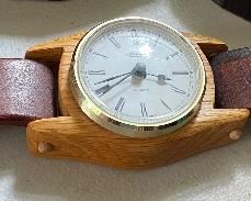 Figural Wooden Wristwatch