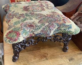 Cast Iron Footstool
