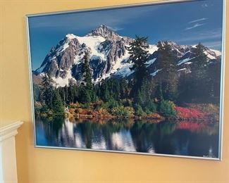 Framed Mountain Photography