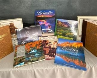 Coffee Table Books
Beautiful books of nature, including COLORADO, WILD-BEAUTIFUL, 2 volumes of Character Sketches, 8 large books in all