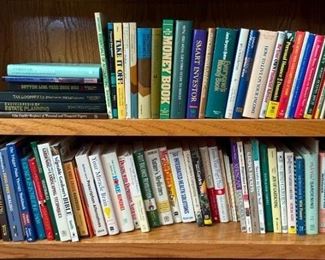 Financial and Self Care Books
Many books, hard and soft bound