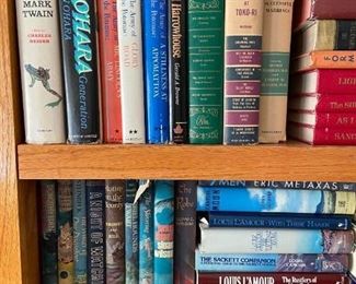 Hardbound Books
Mark Twain, John Steinbeck, Leon Uris, and many more old and new books.