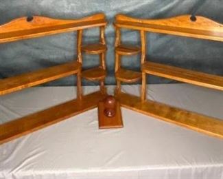 Vintage Shelves
2 hanging shelves in Early American style