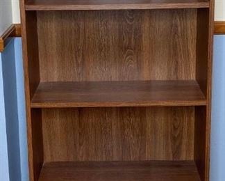 Bookshelf
4 shelves. Particle board with laminate.