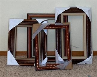 New Frames
5 new frames. 3 are wood, 2 wood-like.