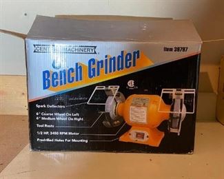 Centro Machinery Bench Grinder
6" grinder, new in box