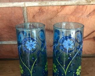 Blue Glass Tumblers