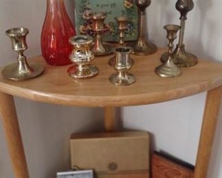 Home Decor, Candle Holders, Corner Shelf