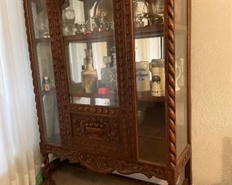 Antique china cabinet